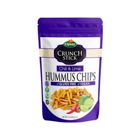 Crunch Stick Chili ve Lime Aromalı Vegan Glutensiz 85 gr Fırınlanmış Nohut Cipsi