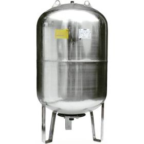 Cruwa Gri 50 lt 8 Bar Dik Tip Paslanmaz Hidrofor Tankı