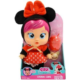 Cry Babies Cyb69000 Love and Care Minnie Kostümlü Bebek