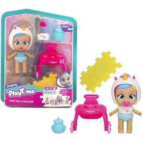 Cry Babies CYP05000 Play Time Mini Dreamy Bebek ve Yürüteci