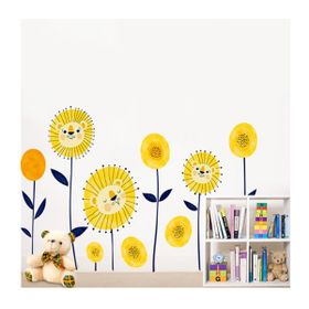 Crystal Kids Ayıcıklı Ayçiçekleri Bebek ve Çocuk Odası Duvar Sticker