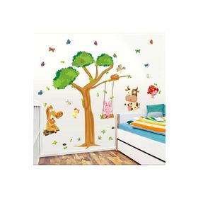 Crystal Kids Çiftlik Hayvanları Çocuk Odası Pvc Duvar Stickerı