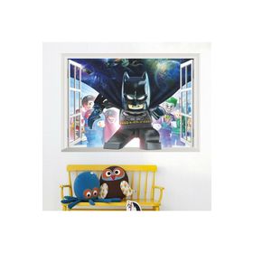 Crystal Kids Çocuk Odası Lego Batman Betmen Pvc Duvar Stickerı