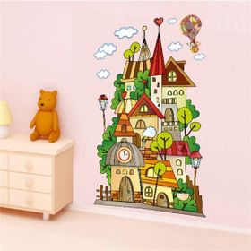 Crystal Kids Karanlıkta Parlayan Şehir Bebek Ve Çocuk Odası Pvc Duvar Stickerı