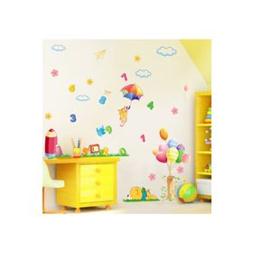 Crystal Kids Mutlu Çocuklar Bebek ve Çocuk Odası Dekorasyonu Duvar Sticker