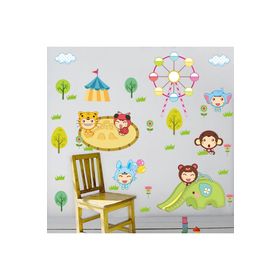 Crystal Kids Sevimli Bebekler Lunapark Bebek Ve Çocuk Odası Pvc Duvar Stickerı