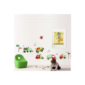 Crystal Kids Taşıtlar Çıkartma Duvar Stickerı