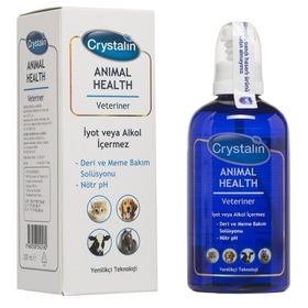 Crystalin 200 ml Kedi Köpek İçin Yara Göz Kulak Ve Ağız Bakım Solüsyonu