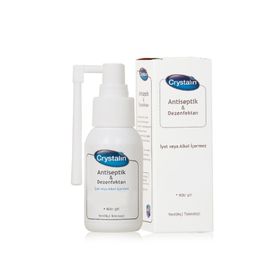 Crystalin 50 ml Antiseptik Dezenfektan Solüsyonu