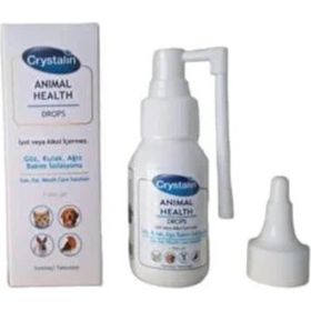 Crystalin 50 ml Kedi Köpek Göz ve Kulak Temizleme Solüsyonu