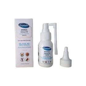 Crystalin 50 ml Kedi Köpek Göz ve Kulak Temizleme Solüsyonu