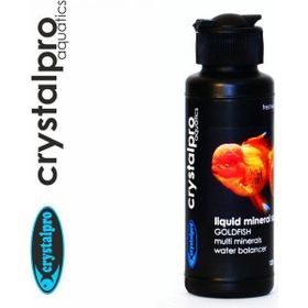 Crystalpro 125 ml GoldFish Minerals Japonlar İçin Mineral Su Düzenleyici