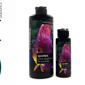 Crystalpro 125 ml Spotex Akvaryum Beyaz Benek ve Dış Parazit İlacı