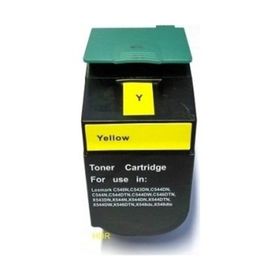CS310-CS410-CS510-70C8HY0 Sarı Lexmark Muadil Toner