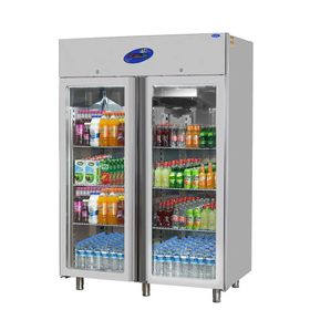 Csa İnox CS-DBLK-1200-C Endüstriyel 1200 lt Dik Tip Çift Kapılı Derin Dondurucu