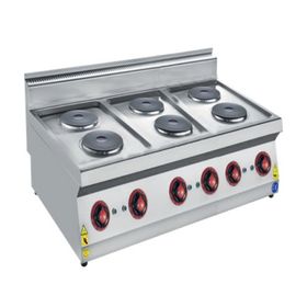 Csa İnox Karacasan 120 cm 700 Seri Set Üstü Altı Gözlü Elektrikli Ocak