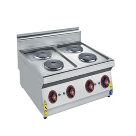 Csa İnox Karacasan 80 cm 700 Seri Set Üstü Dört Gözlü Elektrikli Ocak