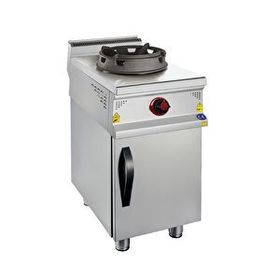 Csa İnox Karacasan 900 Seri Dolaplı Tekli Doğalgazlı Wok Ocak