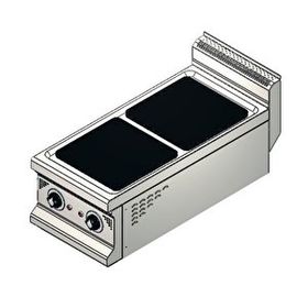 Csa İnox Karacasan 900 Seri Set Üstü 40 cm 2 Gözlü Elektrikli Ocak