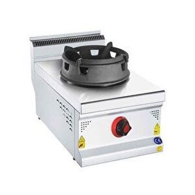 Csa İnox Karacasan 900 Seri Set Üstü 40 cm Tek Gözlü Tüplü Wok Ocak