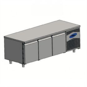 CSA İnox Karacasan Endüstriyel 304 Çelik Kaliteli 615 lt 200 cm Üç Kapılı Mangal Altı Kebap Dolabı