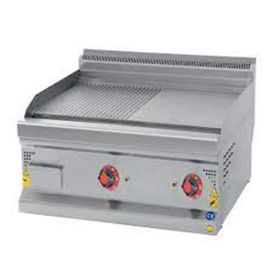 CSA İnox Karacasan Endüstriyel 900 Seri Set Üstü 40 cm LPG Tüplü Tam Kanallı Izgara