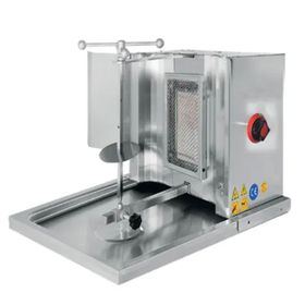 CSA İnox Karacasan Endüstriyel Lpg Tüplü 1 Radyanlı Döner Ocağı Makinesi