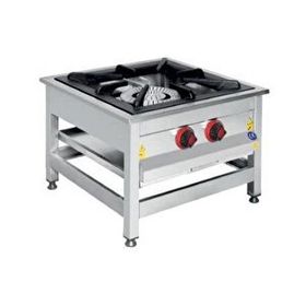 Csa İnox Karacasan Korsan 70x70 cm Doğalgazlı 2 Yanışlı Yer Ocağı