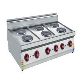 CSA Karacasan 120 cm 700 Seri Set Üstü Altı Gözlü Elektrikli Ocak