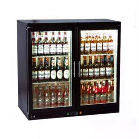 CSA Karacasan 210 lt Çift Kapılı Set Üstü Bar Arkası Şişe Soğutucu Buzdolabı