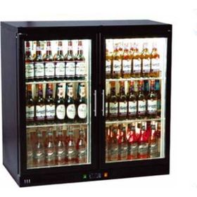 CSA Karacasan 210 lt Çift Kapılı Set Üstü Bar Arkası Şişe Soğutucu Buzdolabı