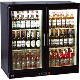 CSA Karacasan 210 lt Çift Kapılı Set Üstü Bar Arkası Şişe Soğutucu Buzdolabı