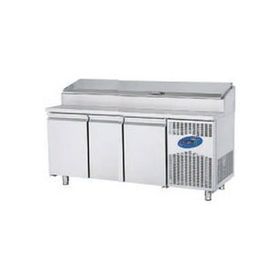 CSA Karacasan 474 lt Üç Kapılı 700'lük 304 Çelik Makeup Buzdolabı