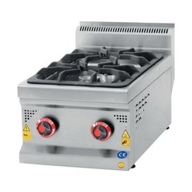 CSA Karacasan 600 Seri Set Üstü Doğalgazlı Çift Gözlü Ocak