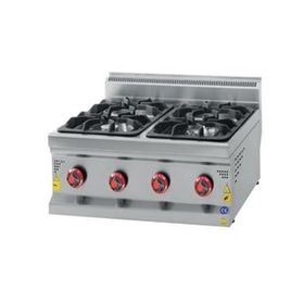 CSA Karacasan 700 Seri Set Üstü Dört Gözlü Tüplü Ocak