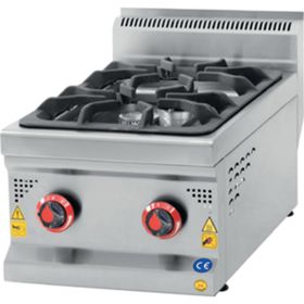 CSA Karacasan 700 Seri Set Üstü Tüplü Çift Gözlü Ocak