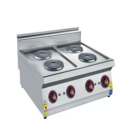 CSA Karacasan 80 cm 700 Seri Set Üstü Dört Gözlü Elektrikli Ocak
