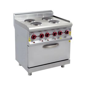 CSA Karacasan 80x80 cm 4+1 Elektrikli 4'lü Kuzine Ocak