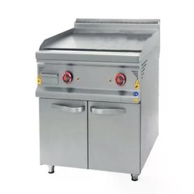 CSA Karacasan 900 Seri 80x90x85 cm Dolaplı Elektrikli Düz Pleyt Izgara