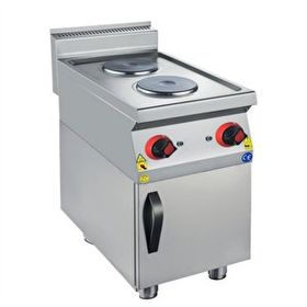 CSA Karacasan 900 Seri Dolaplı 40 cm 2 Gözlü Elektrikli Ocak