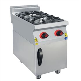 CSA Karacasan 900 Seri Dolaplı 40 cm 2 Gözlü Tüplü Ocak