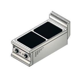 CSA Karacasan 900 Seri Set Üstü 40 cm 2 Gözlü Elektrikli Ocak
