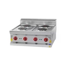 CSA Karacasan 900 Seri Set Üstü 80 cm 4 Gözlü Elektrikli Ocak