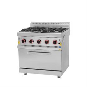 CSA Karacasan 900 Seri Tüplü Dört Gözlü Kuzineli Ocak