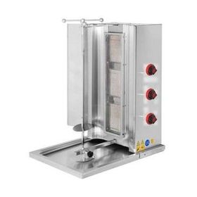 CSA Karacasan Doğalgazlı 3 Radyanlı Döner Ocağı Makinesi