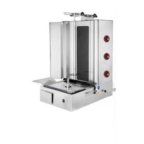CSA Karacasan Elektrikli 3 Radyan Alttan Motorlu Döner Ocağı Makinesi