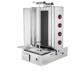 CSA Karacasan Elektrikli 4 Radyan Alttan Motorlu Döner Ocağı Makinesi