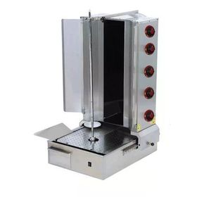 CSA Karacasan Elektrikli 5 Radyan Alttan Motorlu Döner Ocağı Makinesi