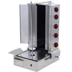 CSA Karacasan Elektrikli 5 Radyan Alttan Motorlu Döner Ocağı Makinesi