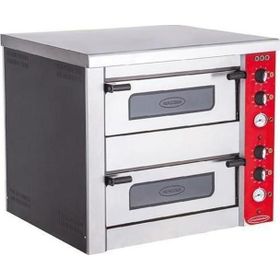 CSA Karacasan Elektrikli Çift Katlı 8 Pizzalık Pizza Fırını
